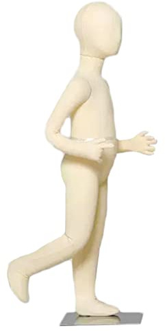 Schaufensterpuppe Kind Kinder-Schaufensterpuppe, Alter 1–14, Ganzkörper-Mannequin Für Kleiderausstellung/Schaufenster, Gesichtslose Kinder-Schneiderpuppen, Kleinkind-Baby-Schaufensterpuppe(6 Years Old