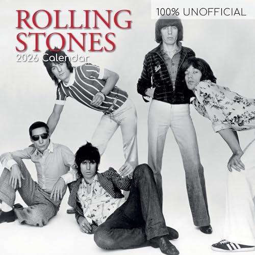Rolling Stones 2026 – 16-Monatskalender: Original The Gifted Stationery Co. Ltd [Mehrsprachig] [Kalender] (Wall-Kalender)