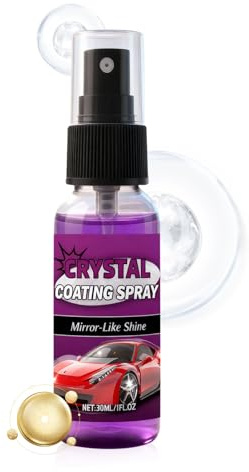 Yaztauho Auto Politur Versiegelung Spray,30 ml Wasserfreie Politur Renovierer,Keramik Spray Versiegelung Für Auto - Für Glas Lack Schutz Außenseite Reifen Scheinwerfer Windschutzscheibe Innen Und