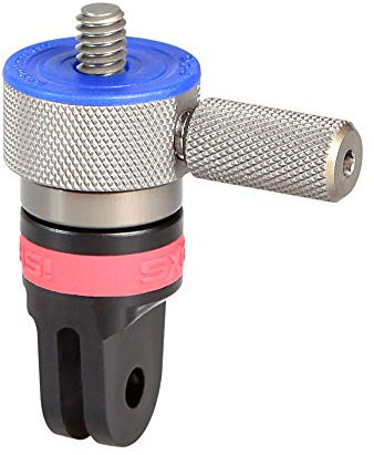 iSHOXS Tripod-2-ProFork Pro | 1/4 Zoll Gewindeadapter | Zubehör Stativ Tripod | Verlängerung Halterung | passend für GoPro Hero 13-12-11-10-9, Insta360 und kompatibel ActionCam