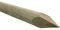 Faura - Tutor de Madera de Sombrilla con punta | 180x4 cm. (Alto X Diámetro) -