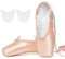 Tancefair Ballett Spitzenschuhe Ballettschläppchen Tanzschuhe mit dem genähten Band und Silikon Zehenpads für Mädchen Womens，Rose，Größe:35 (Bitte Zwei Nummern größer wählen)