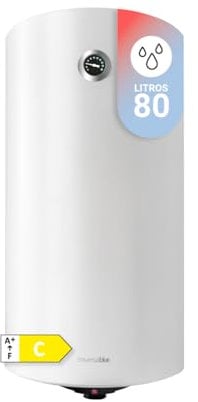 UNIVERSALBLUE | Termo eléctrico 80 Litros | 1500W | Instalación vertical | Esmaltados | Sistema de seguridad y contra salpicaduras | 3 Años de Garantía | Entrega en 24-48h (días laborales)