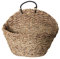 Hangarone Seegraskorb Blumenkorb Hängender Wandkorb, Natürliche Handgemacht Jute Seil Geflochten Blumentopf mit Einzel Griffen, Obstbrot Lagerung Korb für Hausgarten Hochzeit Wanddekoration