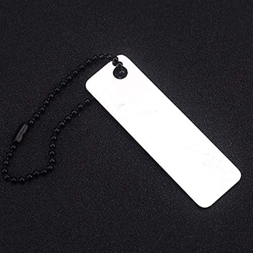 EBILUN Mini Portable Diamond Stone Sharpener with Keychain Pocket Sharpeners for Fish Hook Fingernail