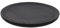 Mango Wood Charger Plate Round Plate 26 cm Black Raised Edge