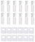 Vertical Stores Onglets Tabs De Remplacement De Tige Clips De Rechange Cassé Vertical Stores Kit De Réparation Vertical Vertical Tabils De Réparation Vertical Pour Les Accessoires De Rideaux De
