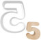 Number 5 Cookie Cutter - 3 Sizes