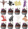 32 Stück Halloween Tortendeko Glitzer Witch Boo Kürbis Cupcake Toppers für Happy Halloween Themen Party Kuchen Deko Baby Dusche Kinder Geburtstag Party Kuchen Dekorationen