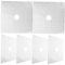 Hemobllo 6pcs Gas Hob Protector Oven Liner Gas Stove Burner Covers Ptfe Coated Fiberglass Heat Resistant