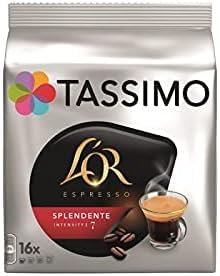 16 dosettes L'Or Espresso Splendente TASSIMO LOT DE 4 PAQUETS