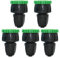 Drip Irrigation Hose Connector, Irrigation Hose Adapter with Locking Buckle, Drip Connector, Agriculture Irrigation Fittings, Drip Hose Connector Pack of 5