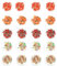 HOMSFOU 20 Piezas Accesorios de para Manualidades Diy Clips de Cabello con de PVC Transparente y Shaker de Movediza Estilo