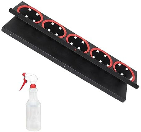 ZORQ Spray Can Rack,Multifunctional Spray Bottle Rack - Wall Mount Metal Spray Bottle Organizer for Beauty, Save Space, Garage