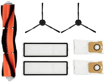 Kit de piezas de robot aspirador. Compatible con Xiaomi Mi Robot Vacuum-Mop 2 Ultra STYTJ05ZHM filtro Hepa accesorios for aspiradoras bolsas de polvo paño de fregona cepillo lateral principal ( Color