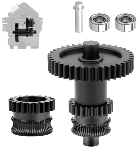 Kobra 2 Extruder Gear 3D Drucker Nano Coated Extruder Getriebe, Dual-Geared Direct Drive Extruder Kit für Anycubic Kobra 2, Kobra 2 Pro, Kobra 2 Plus, Kobra 2 Max FDM 3D Drucker