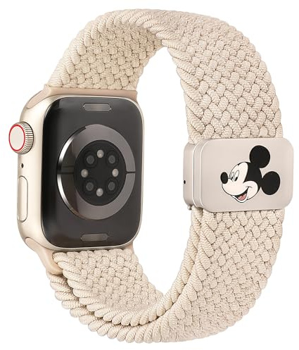 BEEXI Geflochtenes Magnetisches Kompatibel mit Apple Watch Armband Nylon | Sport Ersatzarmband mit Metallverschluss für Damen, for 38/40/41/42/44/45/49mm Serie 12/11/10/9/8/7/6/5/SE/Utral(4 3 2 1)