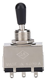 Gitarre 3-Wege Toggle Switch Pickup Schalter, Professionell Metall Pickup Schalter Gitarren-Zubehör für LP Style E-Gitarre