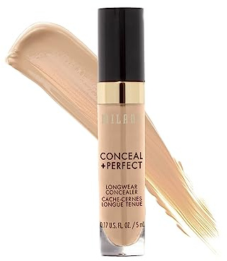 Milani Conceal + Perfect Longwear Concealer - Medium Beige (0.17 Fl. Oz.)