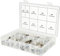 Sortiment stufenlose 1-Ohr-Schlauchschellen, Durchmesser 5, 8-21mm, 170-tlg
