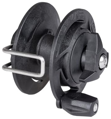 SALVIMAR Mini Reel 50 Rolle für Arbalete Herren, schwarz, Kapazität 50 m x 1,5 mm