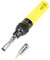 Fer à Souder au Gaz, Fer à Souder Pistolet Stylo de Soudage, Fer à Souder au Butane, Outil de Soudage de Précision pour Éléments Tels Que L'Électronique, Instruments ou Circuits(Jaune)