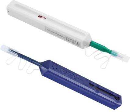 Elfcam® - Glasfaser Reinigungsstifte, LWL Reinigungsstift für LC/SC/FC/ST/ E2000 Steckverbindungen, Über 800 Reinigungen Ausgelegt