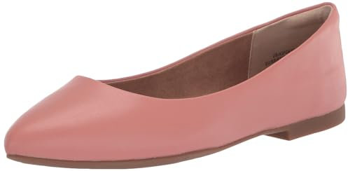Amazon Essentials Ballerines à Bout Pointu Femme, Rosé Grisé, 39 EU Large