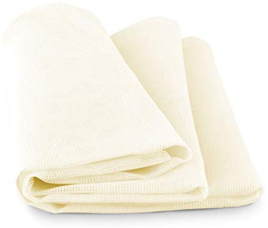 BIANCHERIAWEB Tenda Zanzariera 145x250cm Per Porte E Finestre Tendone Anti Mosche e Insetti Tinta Unita Panna