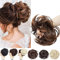 SEGO Updo Hair Extensions Hochsteckfrisuren Haarteil Haargummi Dutt VOLUMINÖS [Große-80g] günstig natürlich unordentlicher 30T4 Hellbraun & Dunkelbraun
