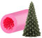 Molde de Vela de Árbol de Navidad, 3D Molde de Silicona para Velas de Navidad, Molde de Fiesta de Navidad, para DIY Pastel Fondant Decoración de Dulces Jabón Fabricación de Velas, Christmas Tree