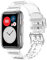 BoLuo Correa de Reloj para Huawei Watch Fit 2 Watchband, Bandas Correa Armband Correas Reloj Transparente Silicona Bracelet Recambio Brazalete Strap Wristband para Huawei Watch Fit 2 Watch (claro)