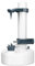 Pelapatate Elettrico, Lama Regolabile Pelapatate Automatico per Frutta con 2 Lame Pelapatate da Cucina Design Umanizzato Ampiamente Usato per Pelapatate (WHITE)