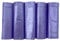 Lot de 100 sacs poubelle jetables et portables pour salle de bain, cuisine, salle de rangement propre, violet, 45 x 55 cm, 100 pièces