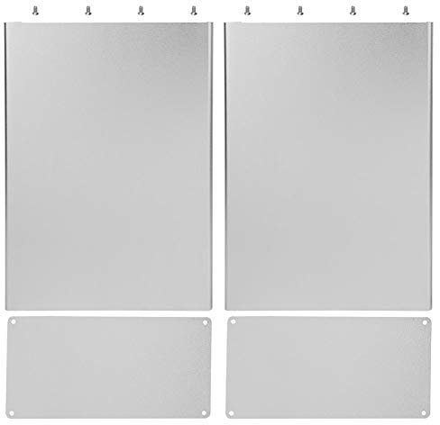 Boîte du projet en aluminium 80x160x220mm | Étui en enclos en argent mat pour la carte de circuit imprimé GPRS/jonction PCB/DIY | Die - coquille coulée avec dissipation de