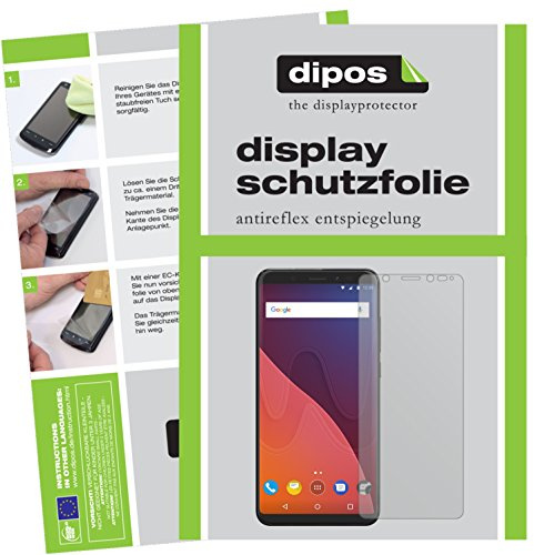 dipos 6x Displayschutzfolie matt für Wiko View XL