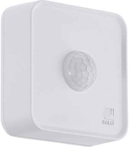 EGLO Connect Sensor, Smart Home Bewegungsmelder, batteriebetrieben, Bluetooth Zubehör für EGLO Connect System, Material: Kunststoff, Farbe: Weiß, IP44