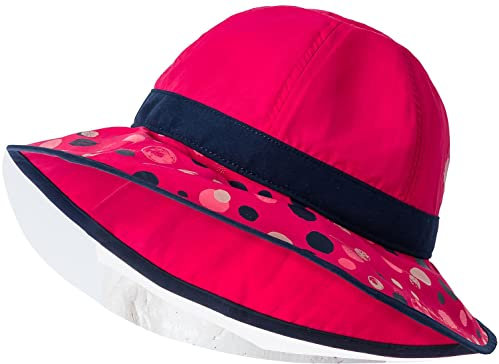 Vaude Kinder Kappe Kids Solaro Sun Hat, Bright pink, S, 42362