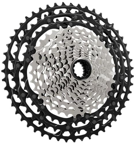 SHIMANO XTR CS-M9101 12-fach Kassette, schwarz/silber, 10-51T