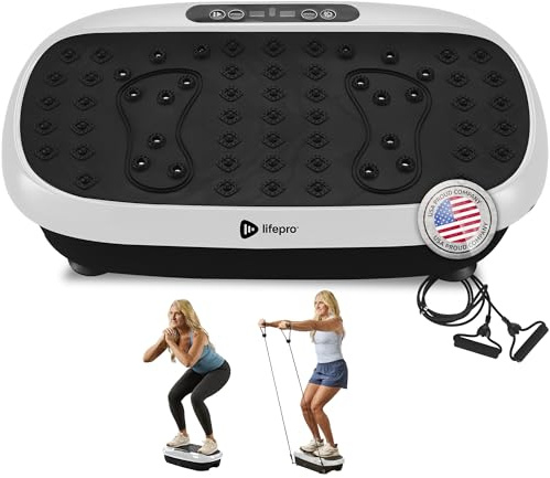 LifePro HexaPlate Lite Vibration Plate - Acupoints, 99 Speeds