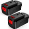 2Pack Upgraded 5000mAh Ni-Mh Replacement for Black and Decker 18V Battery Compatible with Black and Decker 18 Volt HPB18 HPB18-OPE 244760-00 A1718 FS18FL FSB18 Firestorm Cordless Tools