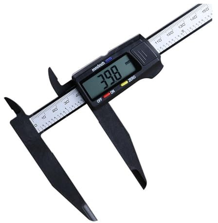 300mm 200 pied à coulisse numérique électronique LCD en plastique pied à coulisse longue mâchoire micromètre diamètre extérieur intérieur jauge outils de mesure Indicateur De Test PréCis(200mm long ja