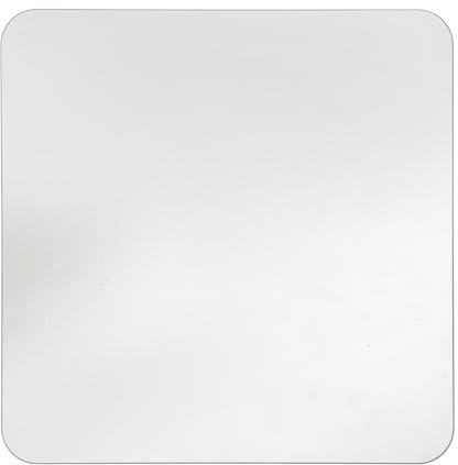 HORIALENCE Tapis De Souris en Verre Transparent 250x250 Mm Antidérapant Surface Lisse sous-Main Bureau pour Jeux Vidéo