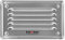 KOTARBAU® Griglia di ventilazione 165 x 100 mm con rete in aciaio inox aerazione areazione metalica da sovrapporre