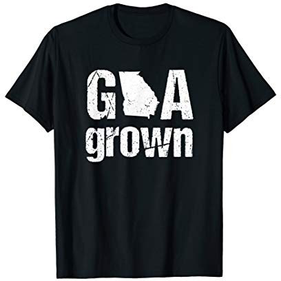 Georgia Tshirt Vintage GA State Grown Home Gift T-Shirt
