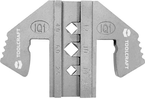 TOOLCRAFT Crimpstempel I Crimpeinsatz für Crimpzange PZ-500 I Solar-Steckverbinder MC3-kompatibel I Quetschbereich 2.5-6 mm² I I Elektronik Zubehör