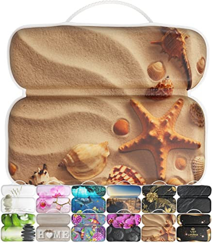 Sanilo Badewannenkissen, viele Bequeme Badekissen mit Motiv, Nackenkissen mit starken Saugnäpfen, waschbar (Sanibel)