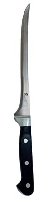 Pradel Excellence - Couteau de Cuisine Filet de Sole MAITRE CHEF - Lame 20 cm Acier Inoxydable 3Cr14 - Manche POM Ergonomique - Précision et Durabilité