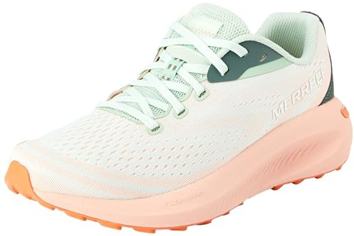 Merrell Women's MORPHLITE Trail Running Shoe, Mentha/Peach, 7.5 UK