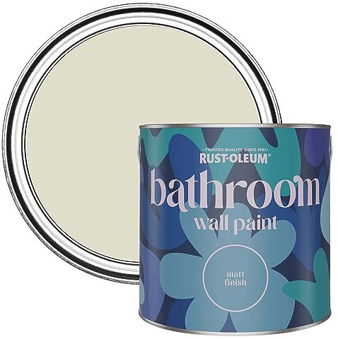 Rust-Oleum Beige Water-Resistant Bathroom Wall & Ceiling Paint - Relaxed Oats 2.5L